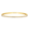 18K gold plated | White | Medium