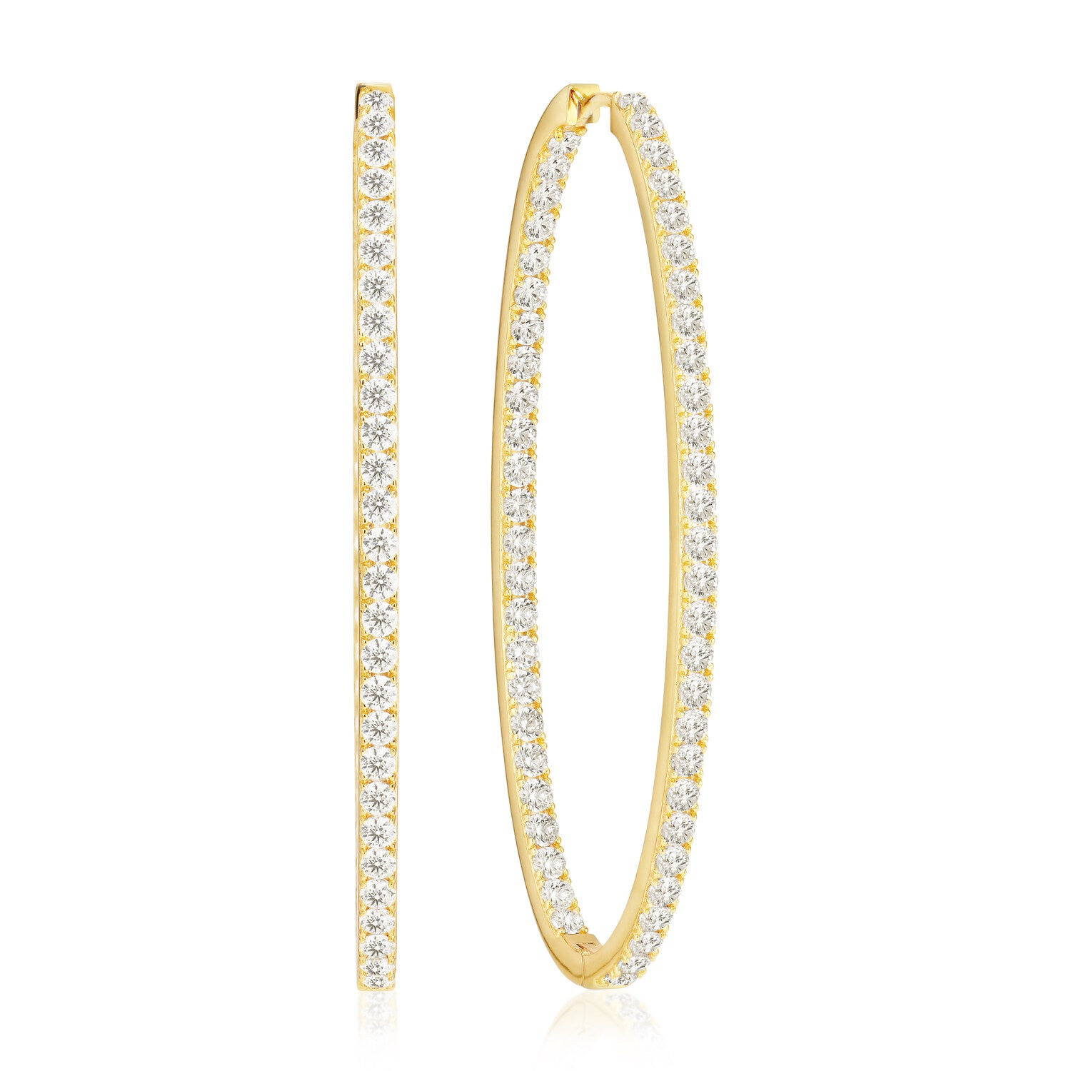 18K gold plated | White | Grande
