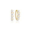 18K gold plated | White