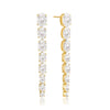 18K gold plated | White