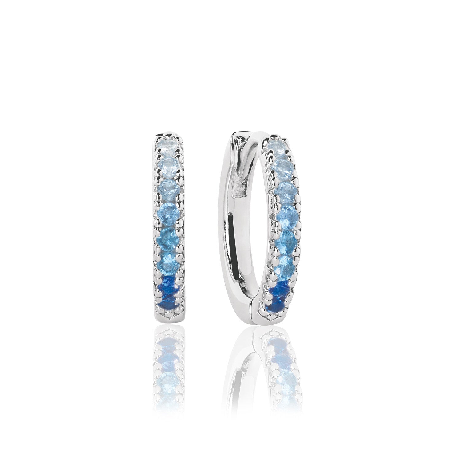 925 Sterling silver | Blue gradient | Medio