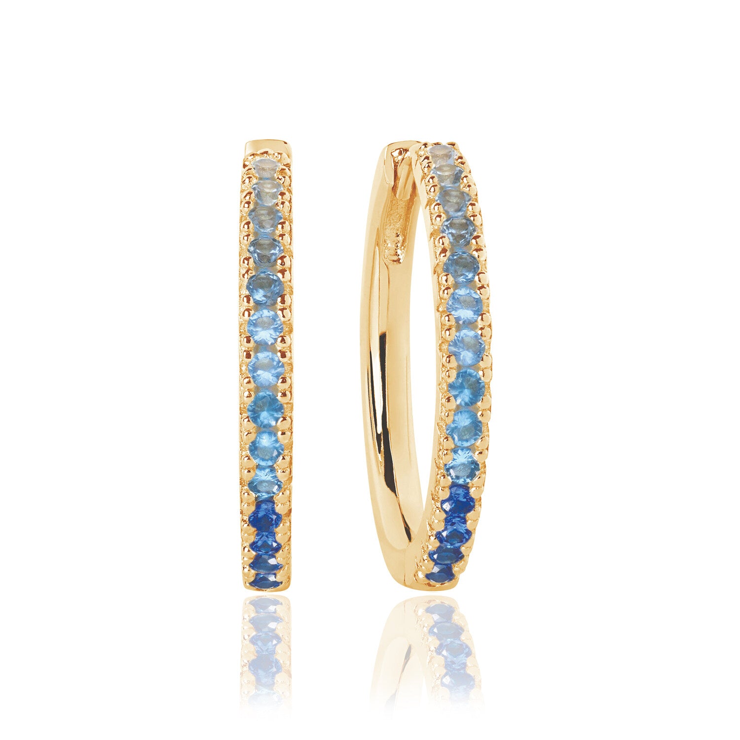 18K gold plated | Blue gradient | Grande
