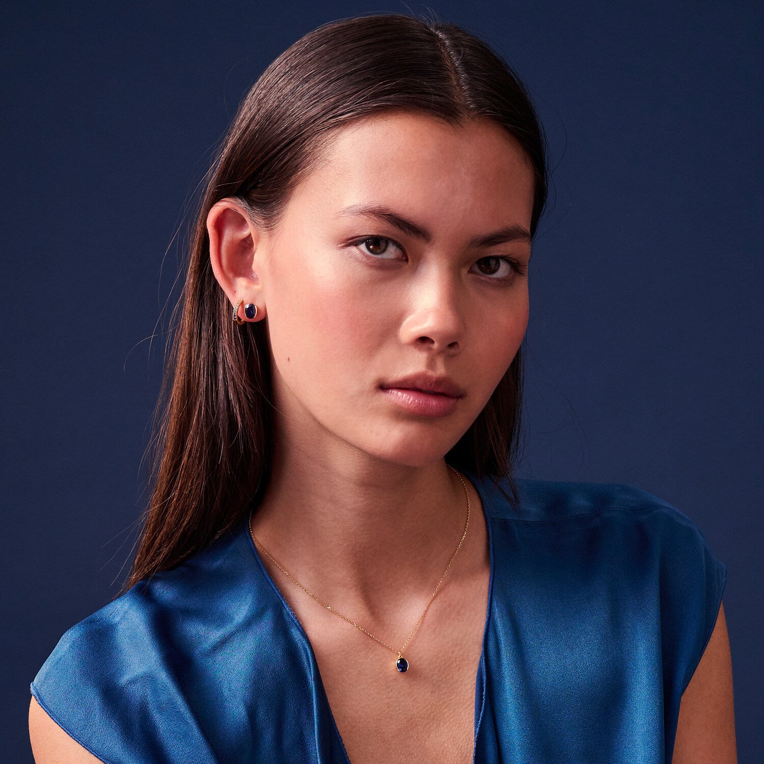 18K gold plated | Blue gradient | Medio