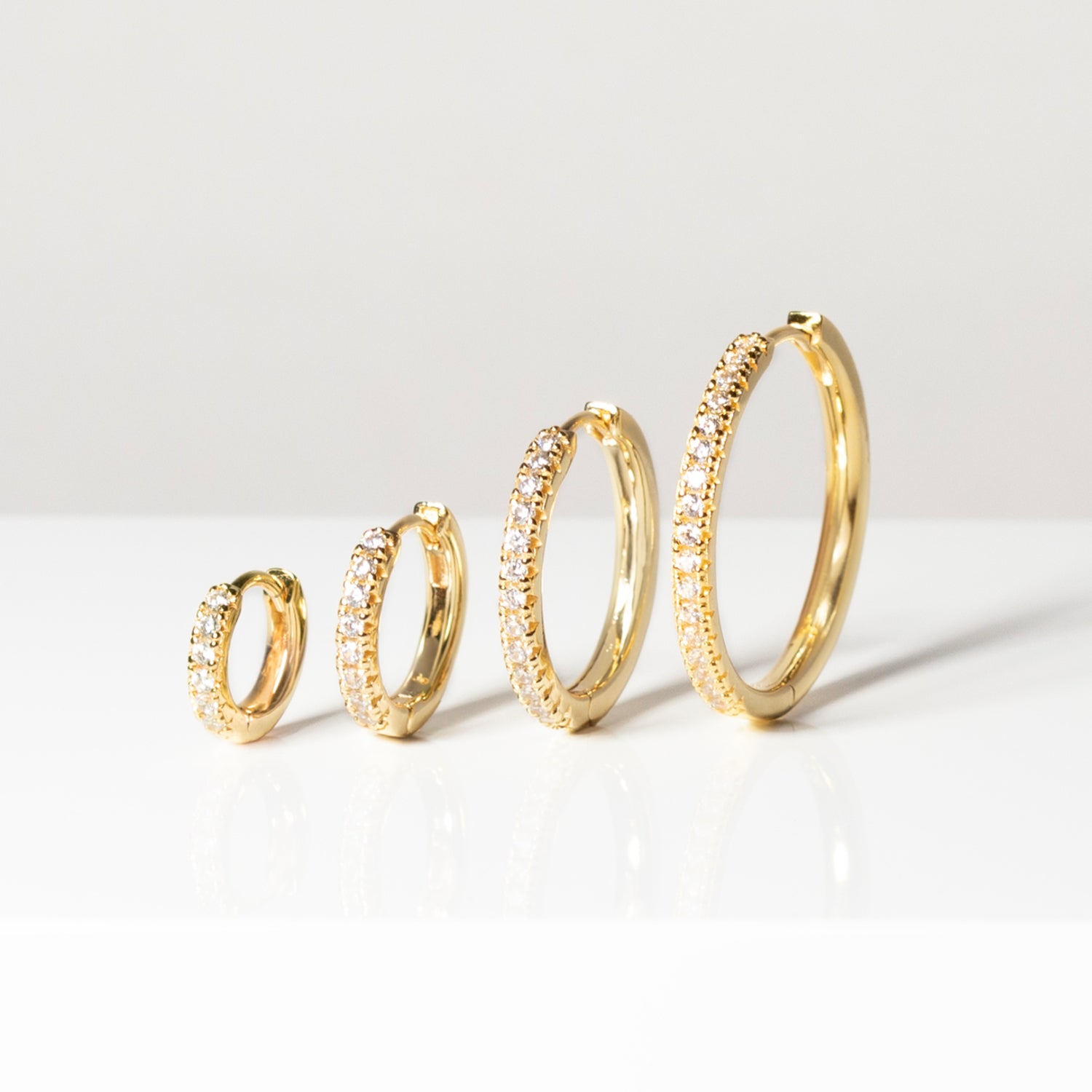 18K gold plated | Rainbow | Medio