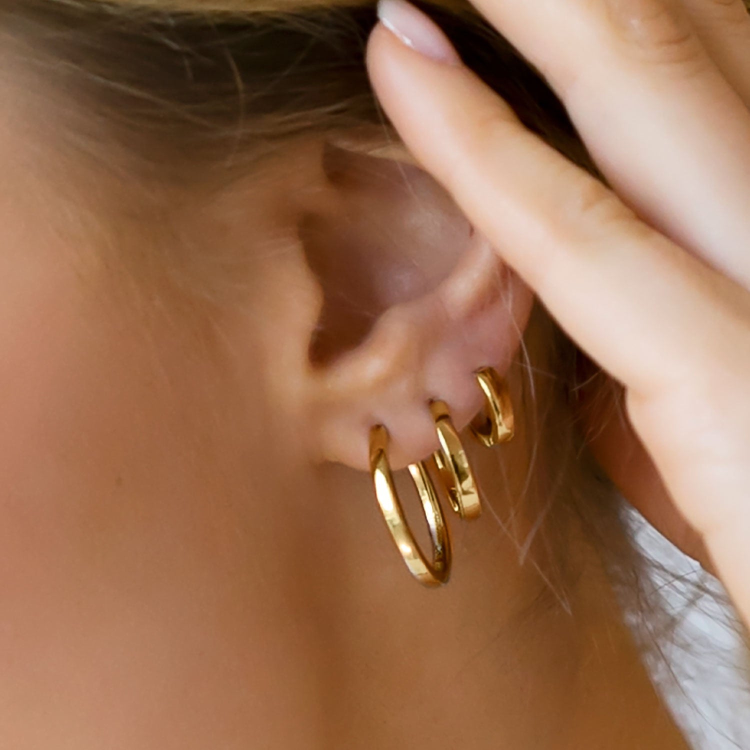 18K gold plated | Medio