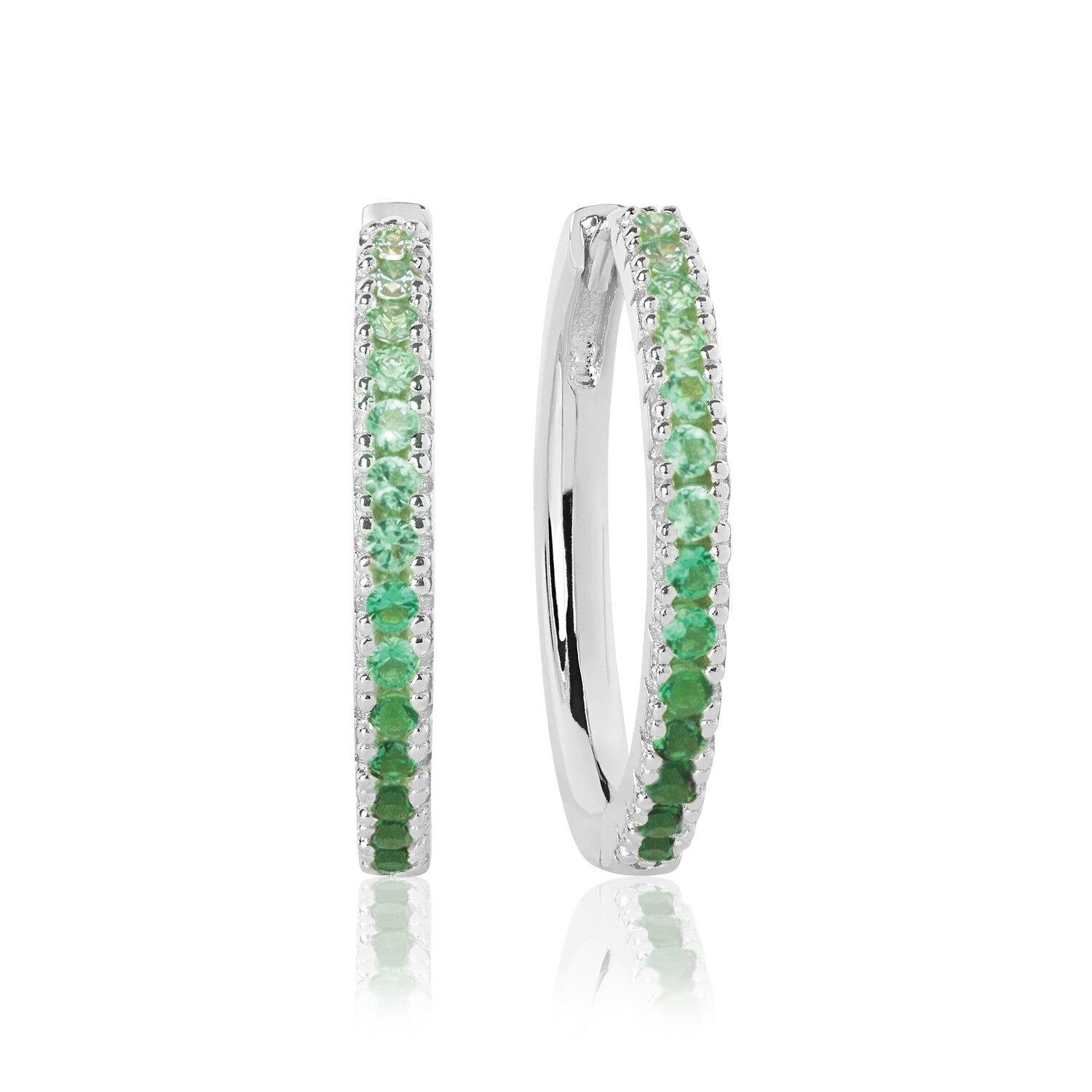 925 Sterling silver | Green | Grande
