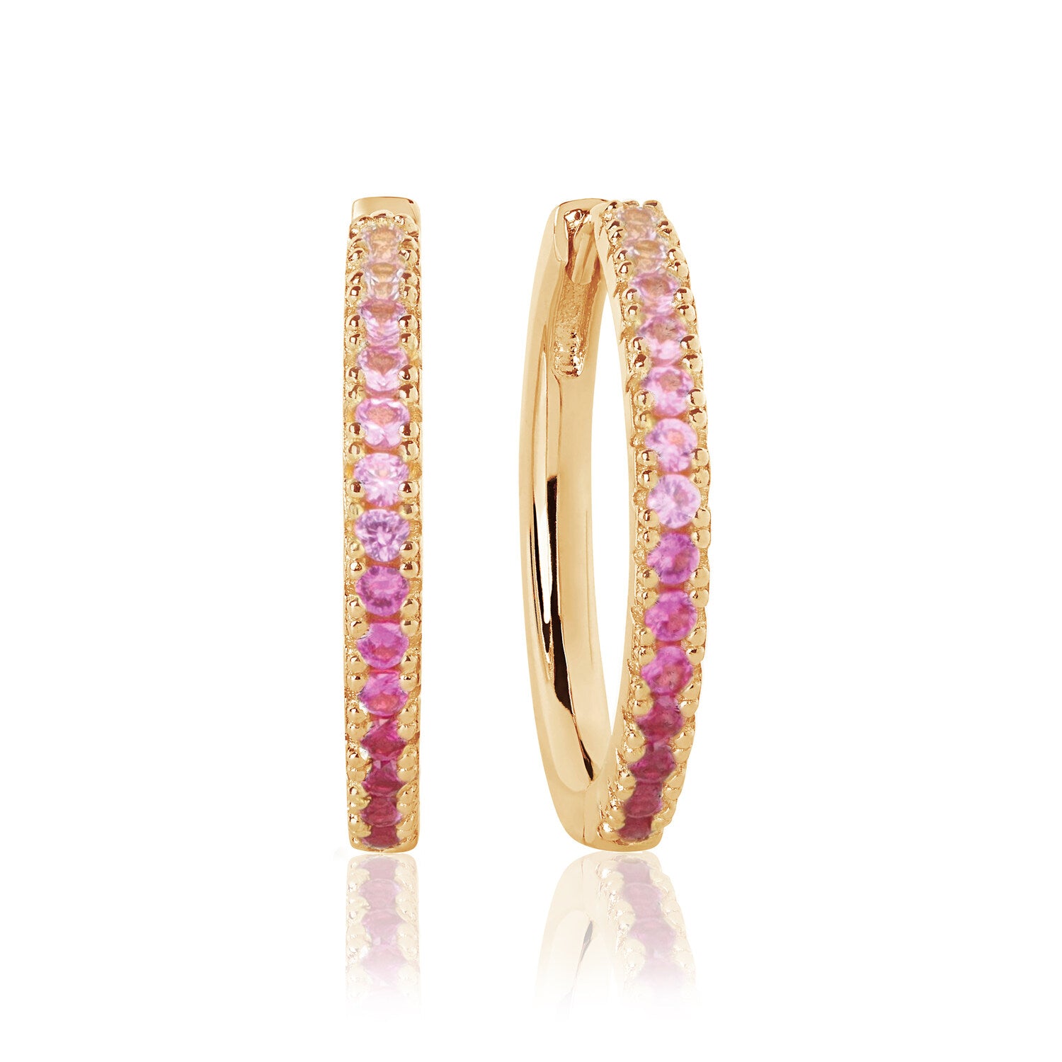 18K gold plated | Pink gradient | Grande