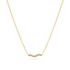 18K gold plated | White