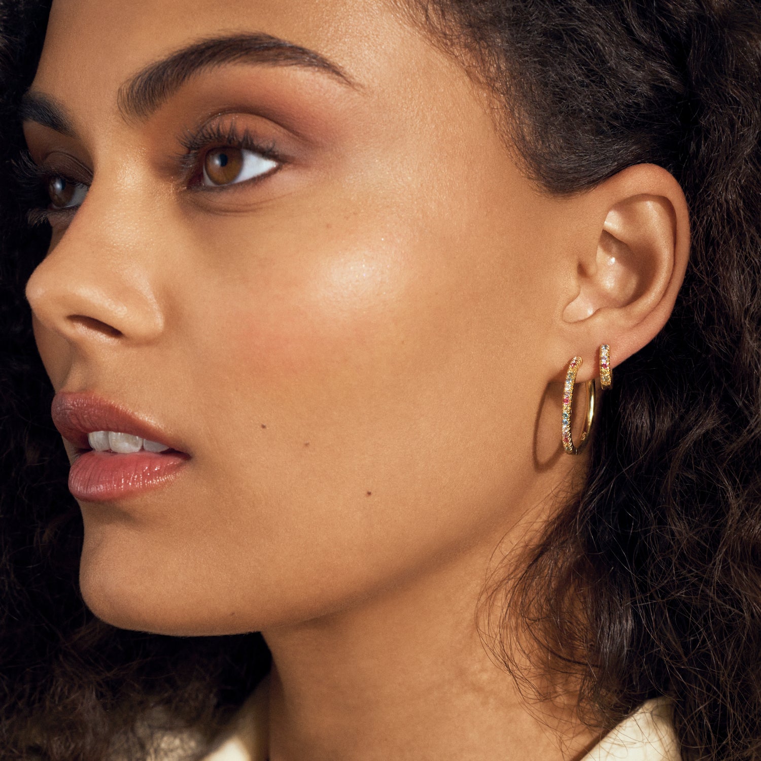 18K gold plated | Rainbow | Grande