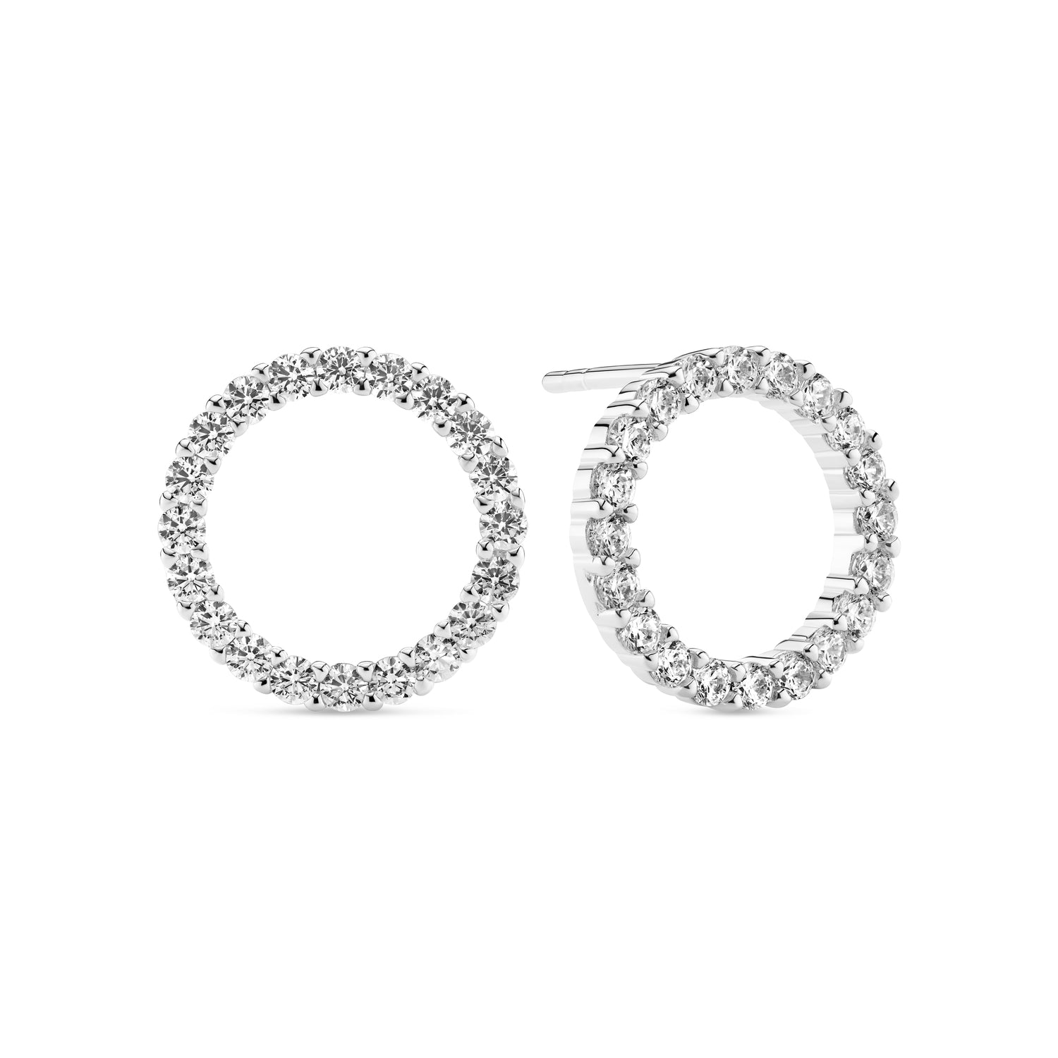925 Sterling silver | White | Medio