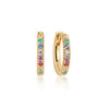 18K gold plated | Rainbow | Medio