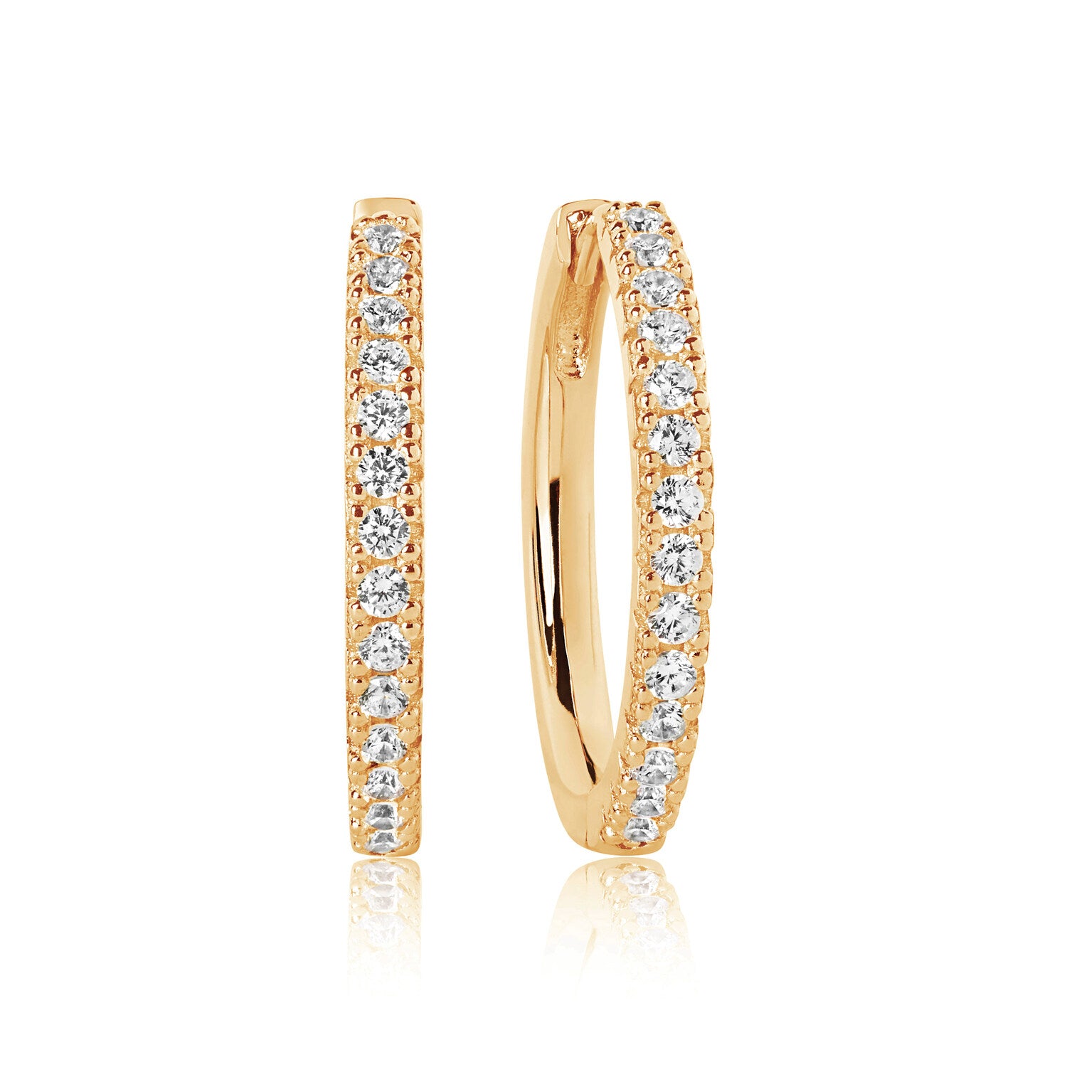 18K gold plated | White | Grande