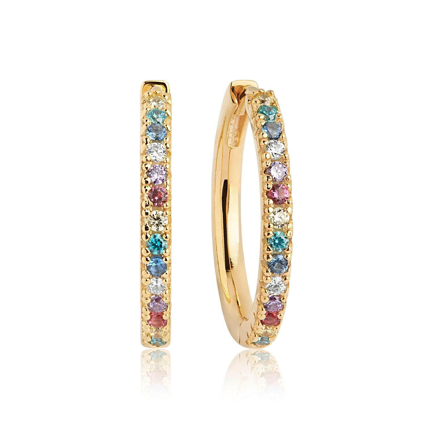 18K gold plated | Rainbow | Grande