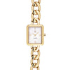 Stainless steel gold | White mother of pearl dial