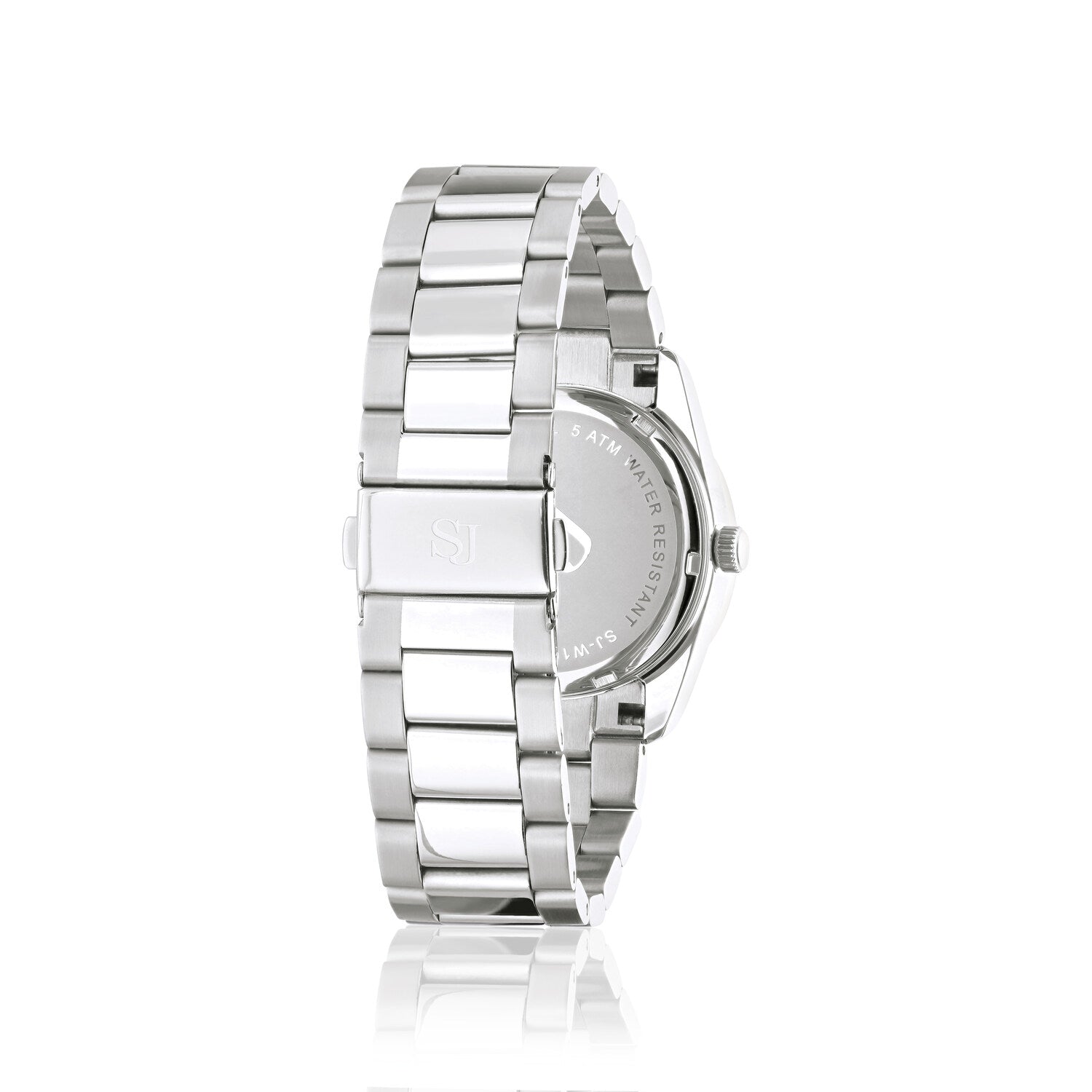 Stainless steel Silver | Black dial