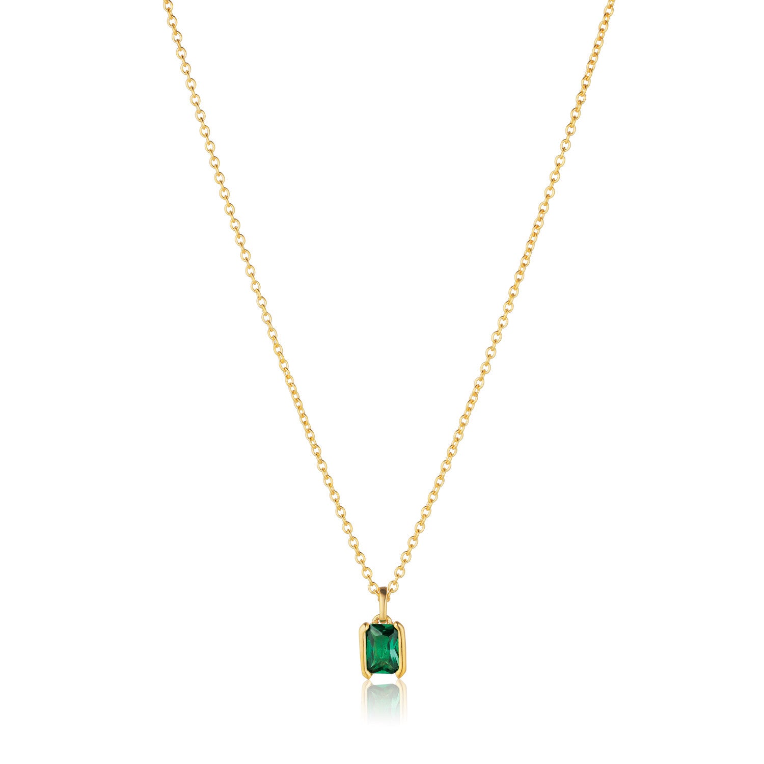 18K gold plated | Green