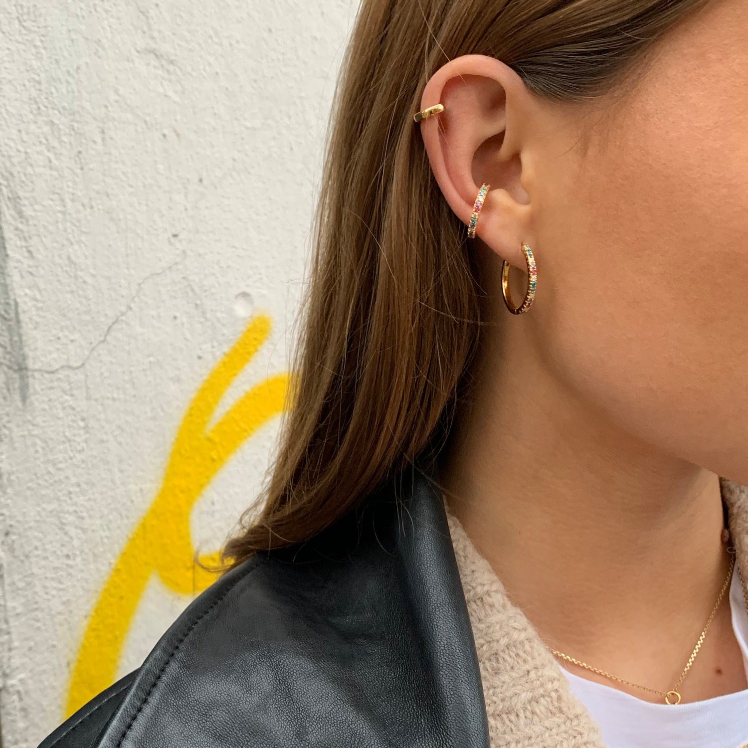 18K gold plated | Rainbow | X-Grande