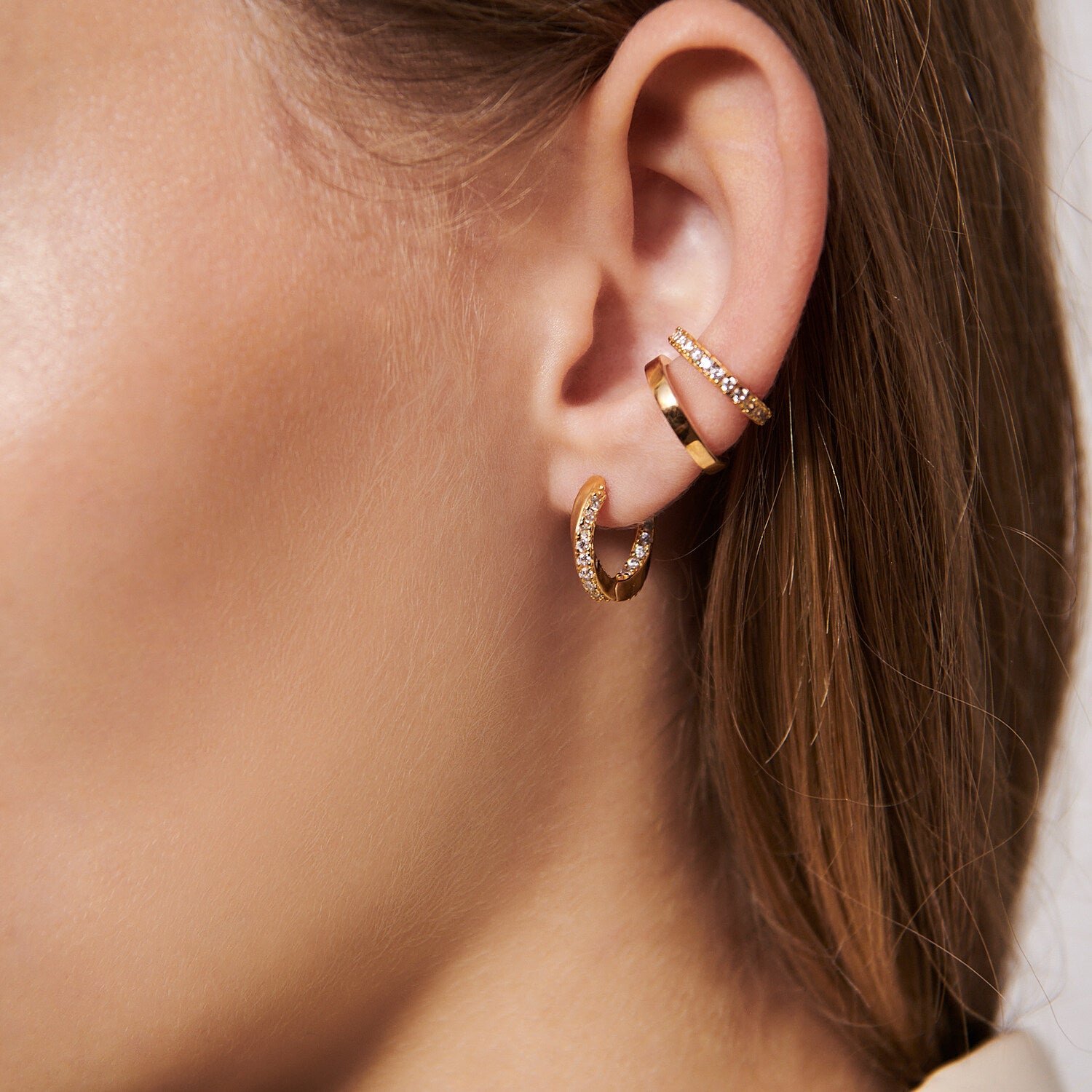 18K gold plated | White | Piccolo