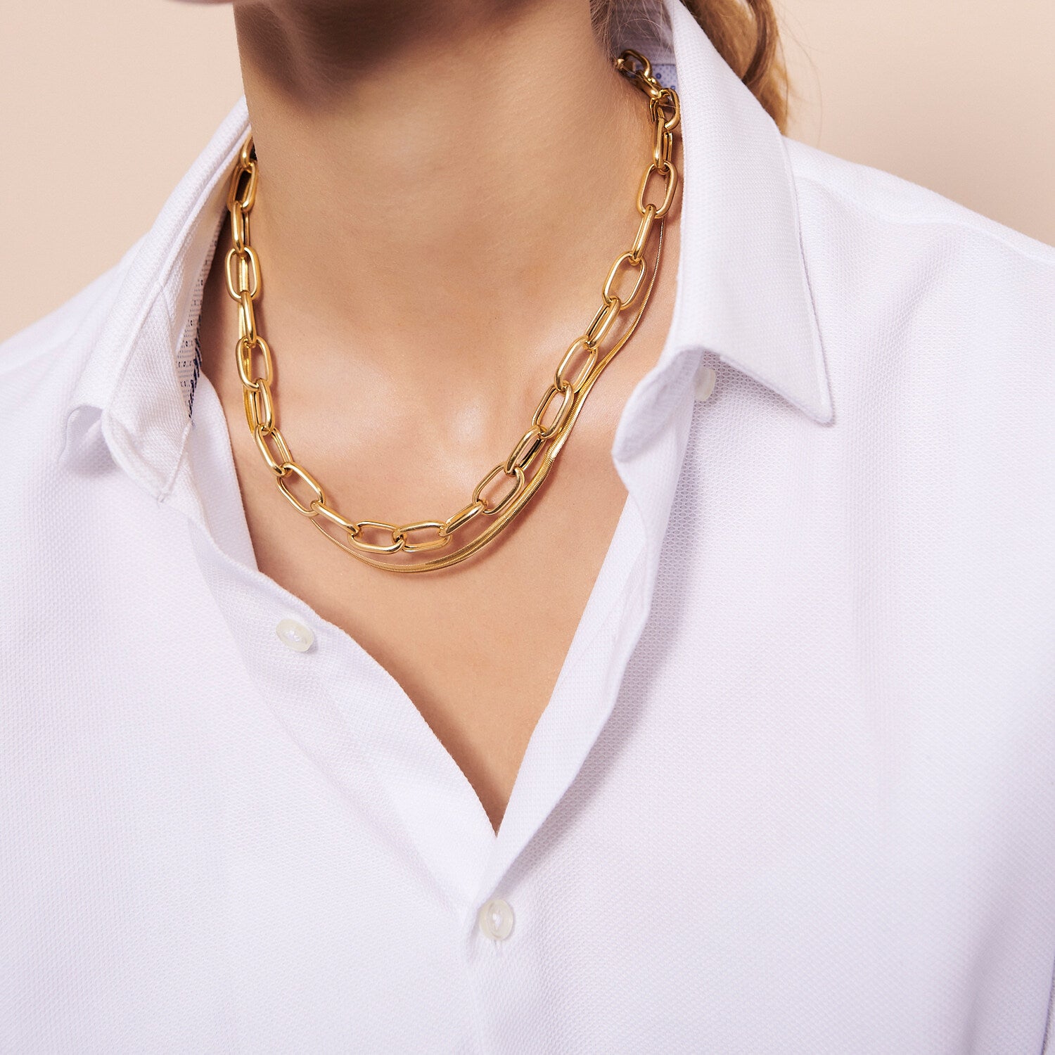 18K gold plated | 50 cm