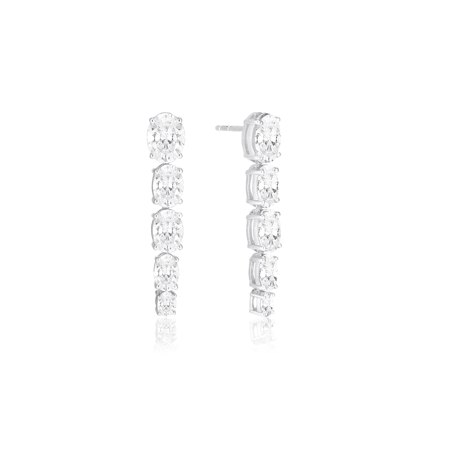 925 Sterling silver | White