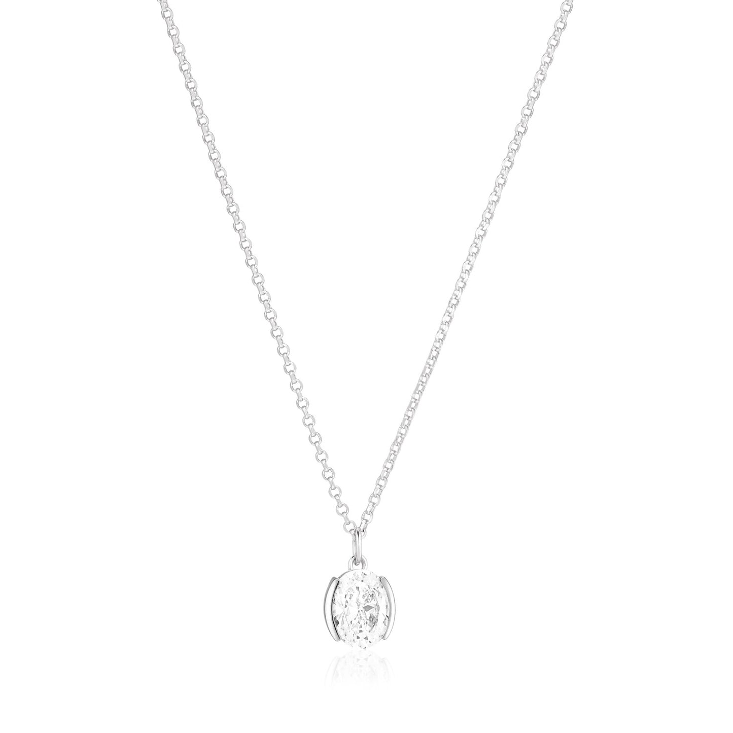925 Sterling silver | White