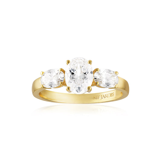 18K gold plated | White | 60, 18K gold plated | White | 58, 18K gold plated | White | 56, 18K gold plated | White | 54, 18K gold plated | White | 52, 18K gold plated | White | 50