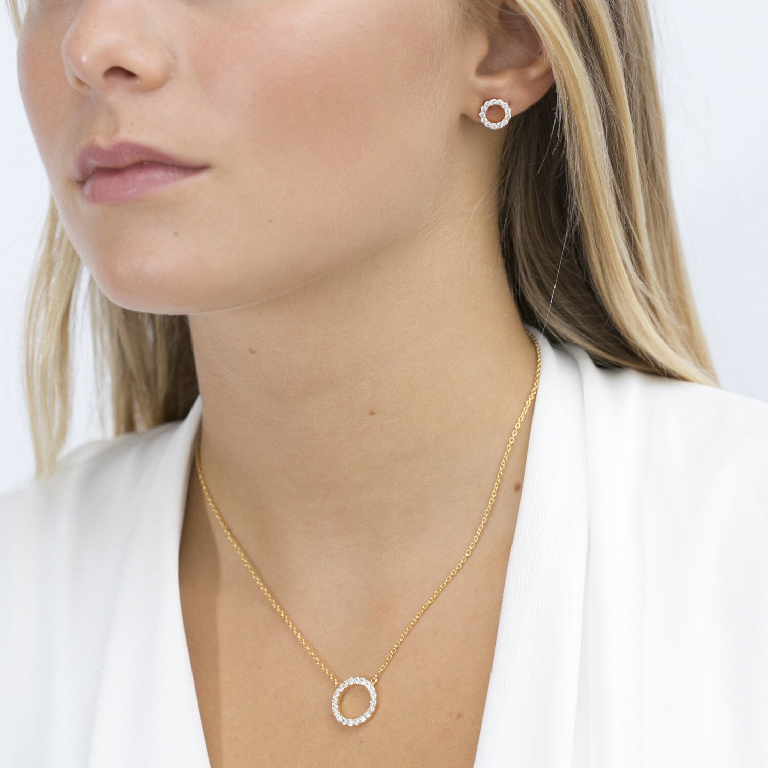 925 Sterling silver | White | Grande