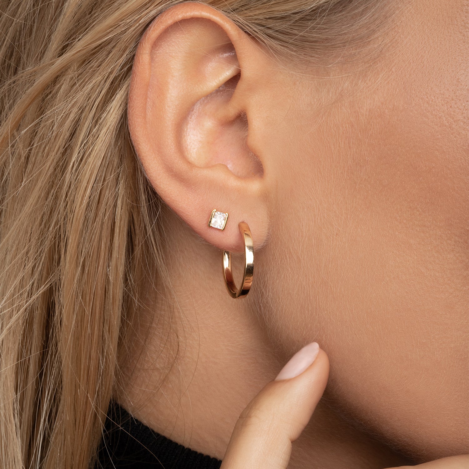 18K gold plated | Yellow