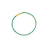 18K gold plated | Turquoise | 19 cm