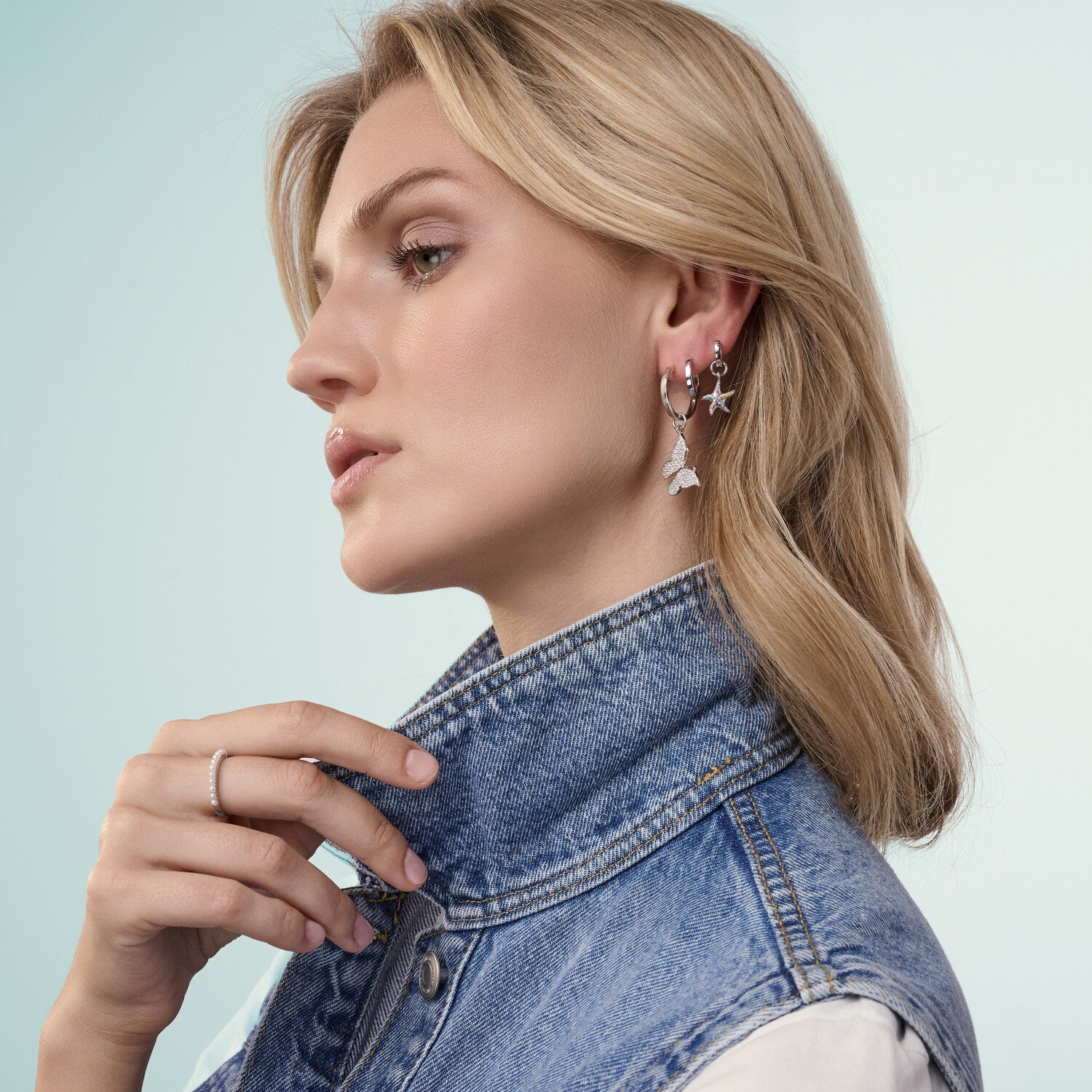925 Sterling silver | White