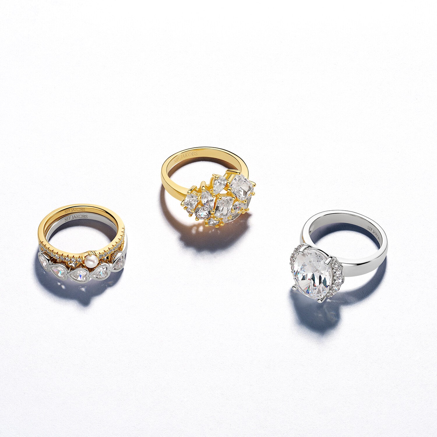 18K gold plated | White and Freshwater pearl | 60, 18K gold plated | White and Freshwater pearl | 50