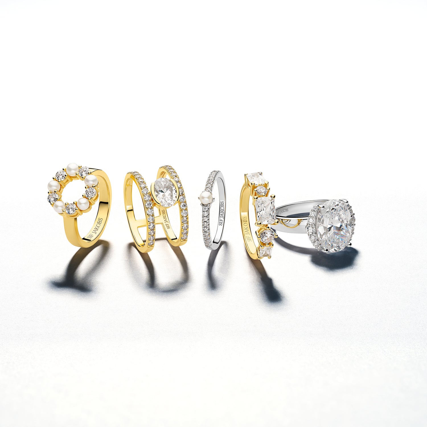 925 Sterling silver | 60, 925 Sterling silver | 58, 925 Sterling silver | 52
