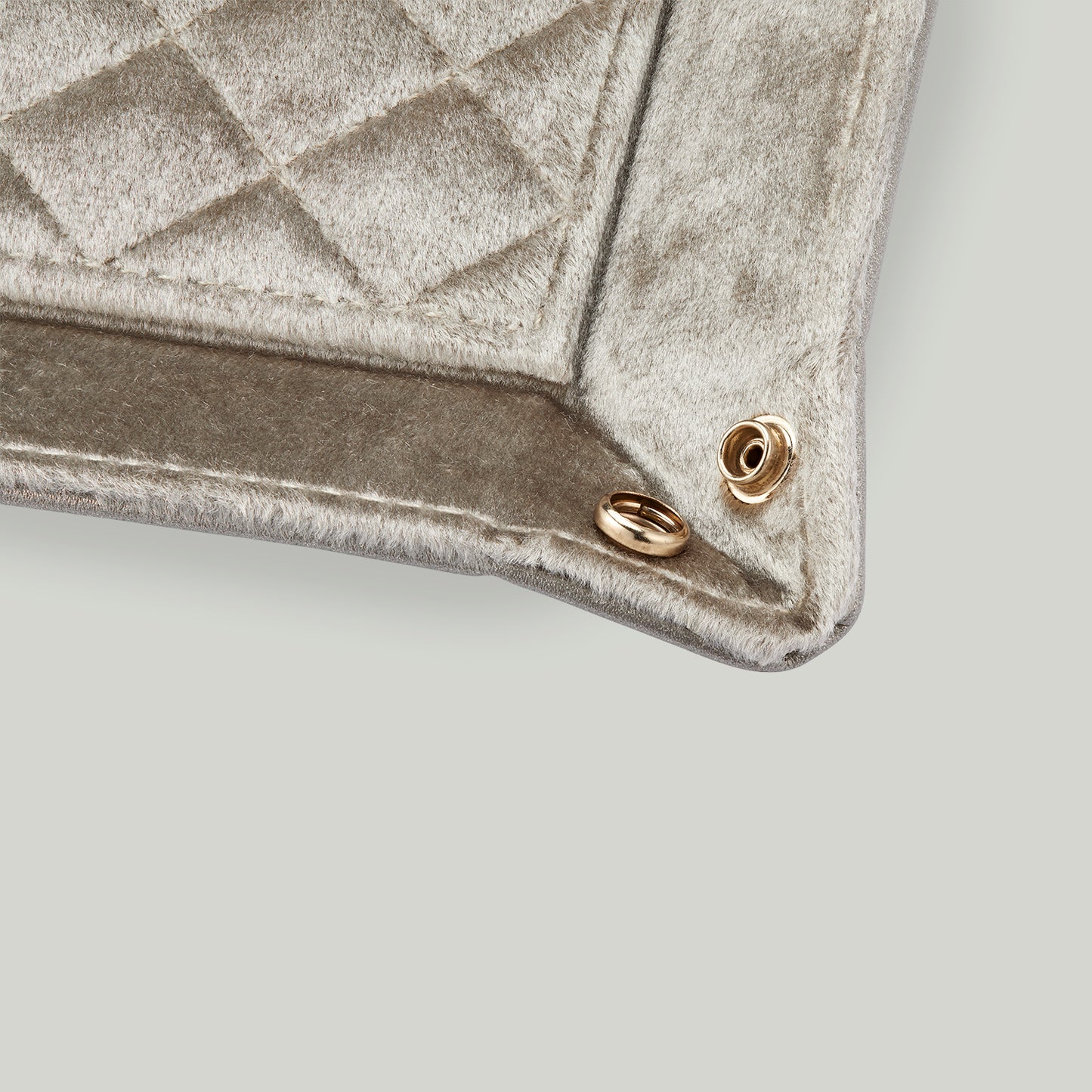 Jewellery Tray Grande Golden Grey