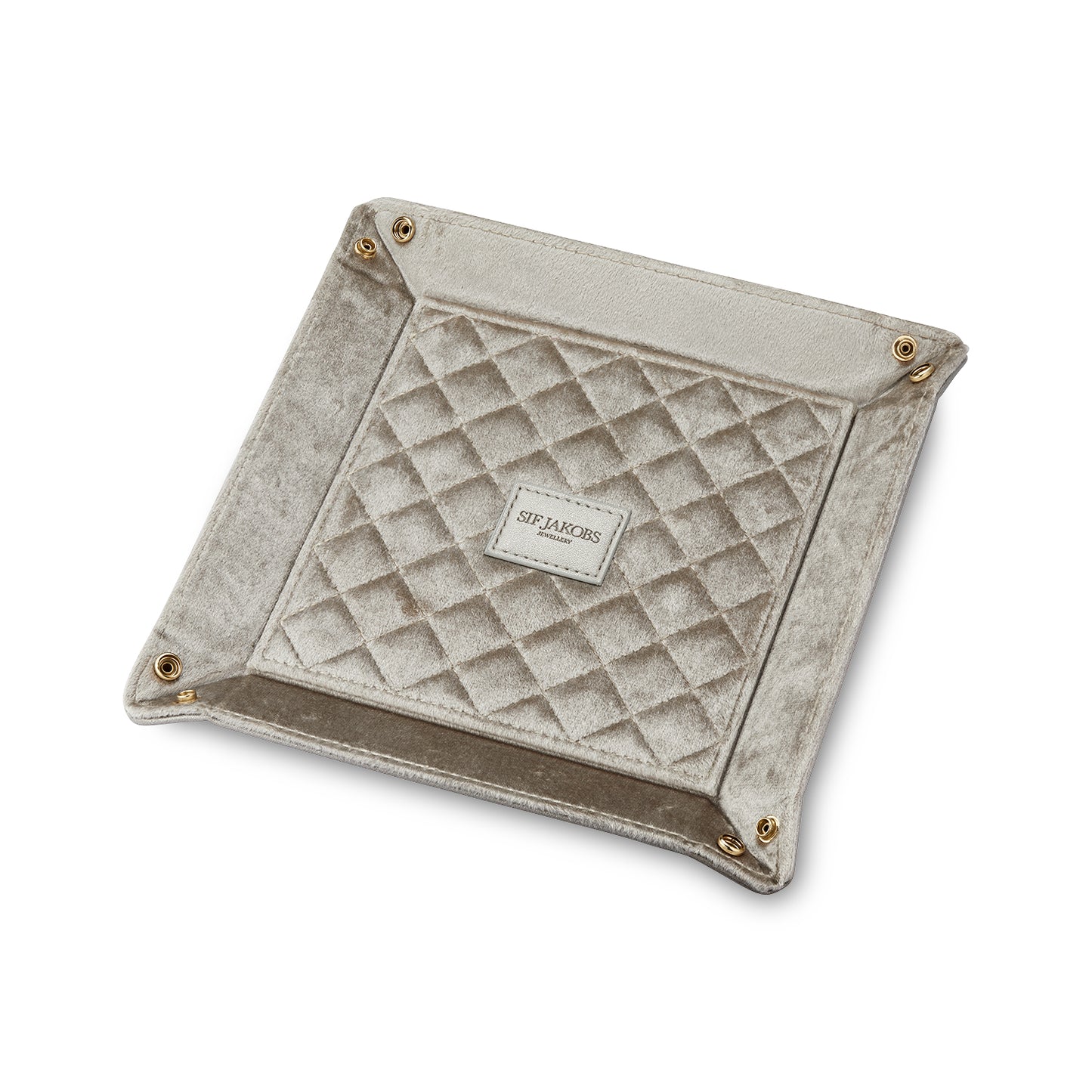Jewellery Tray Grande Golden Grey