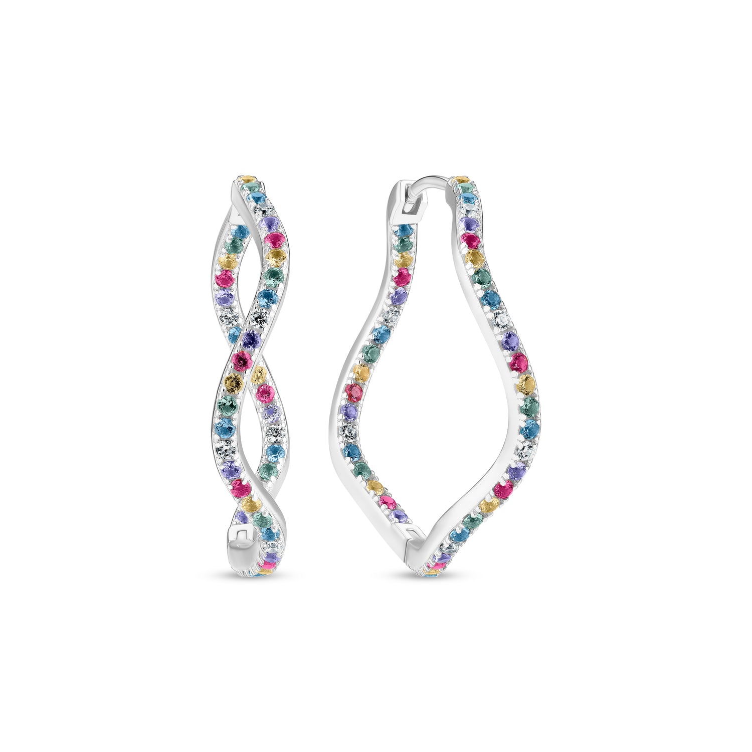 SIF JAKOBS JEWELLERY ELLERA EARRINGS SJ-E2859-CZ - Orecchini A Cerchio - 3