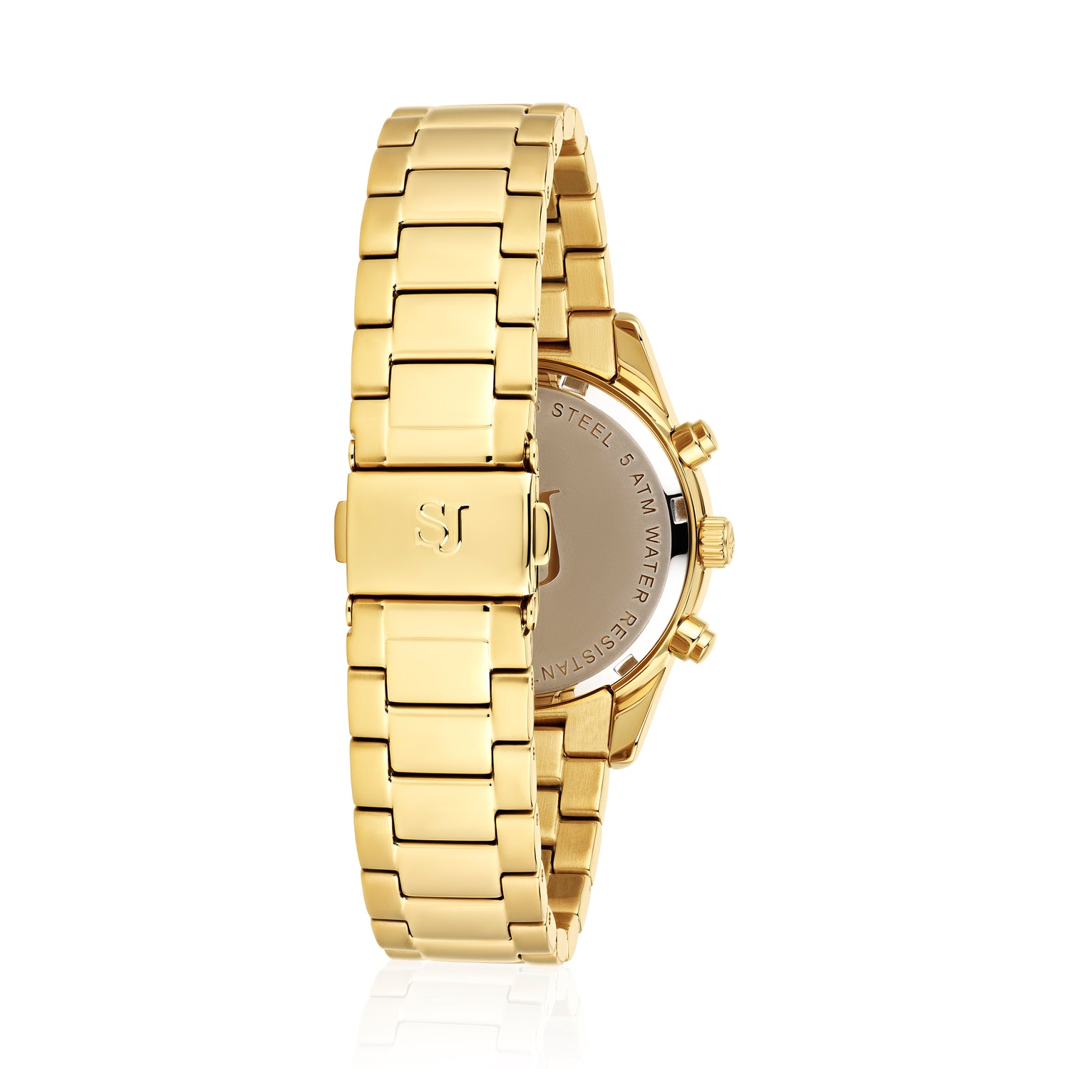 Stainless steel gold | White
