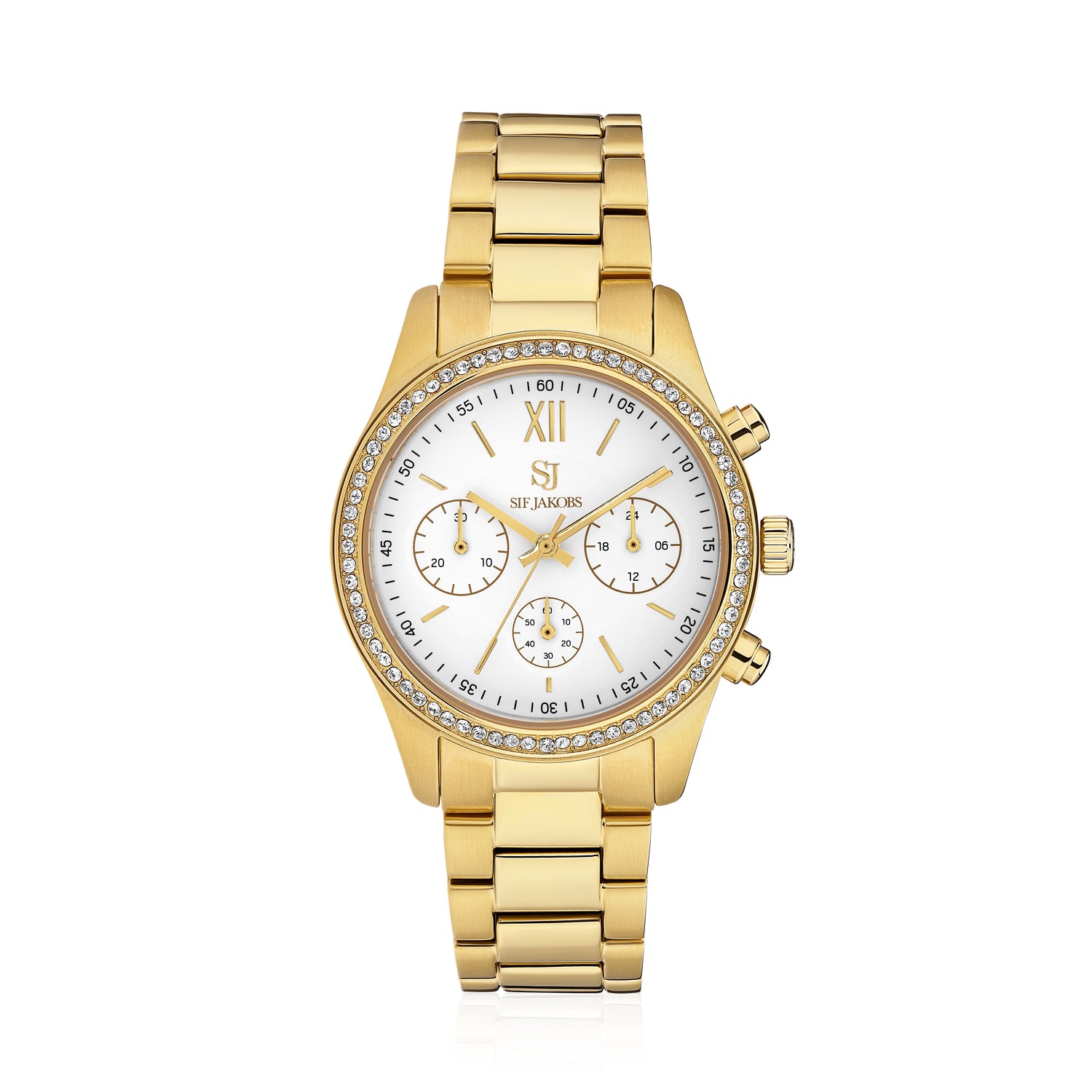 Stainless steel gold | White