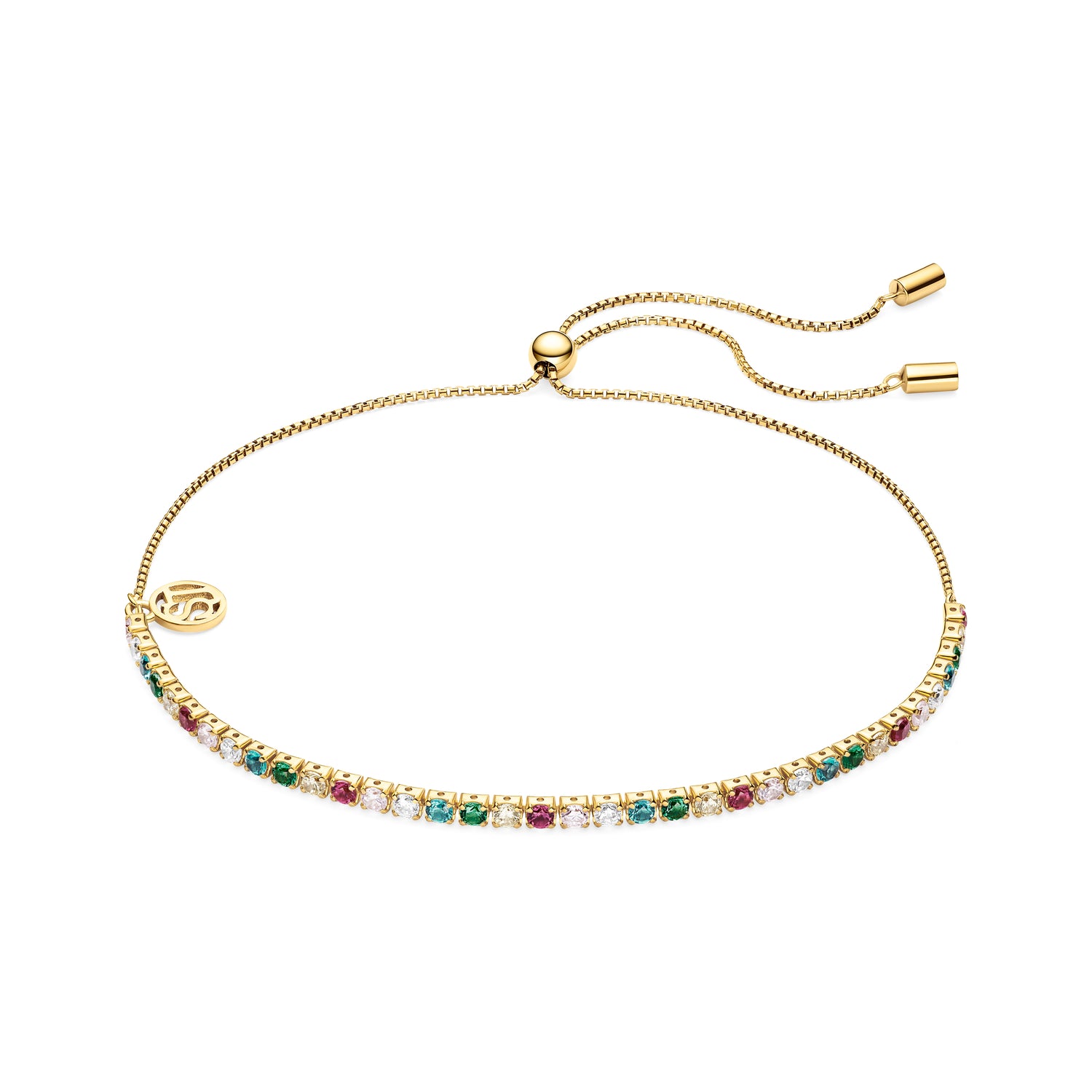 Bracelet noir en cuir avec zircons pour femme, Glamour #2115
