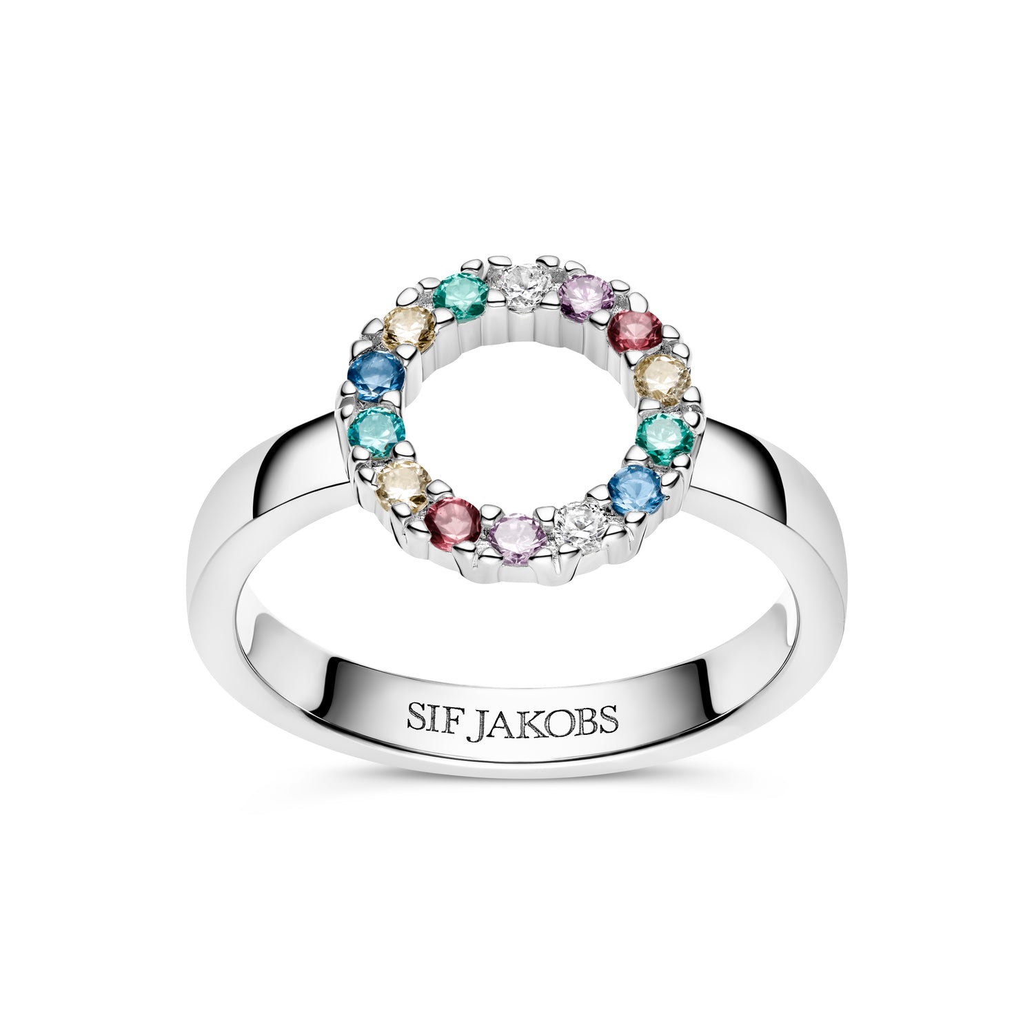 925 Sterling silver | Rainbow | 60, 925 Sterling silver | Rainbow | 58, 925 Sterling silver | Rainbow | 56, 925 Sterling silver | Rainbow | 54, 925 Sterling silver | Rainbow | 52, 925 Sterling silver | Rainbow | 50
