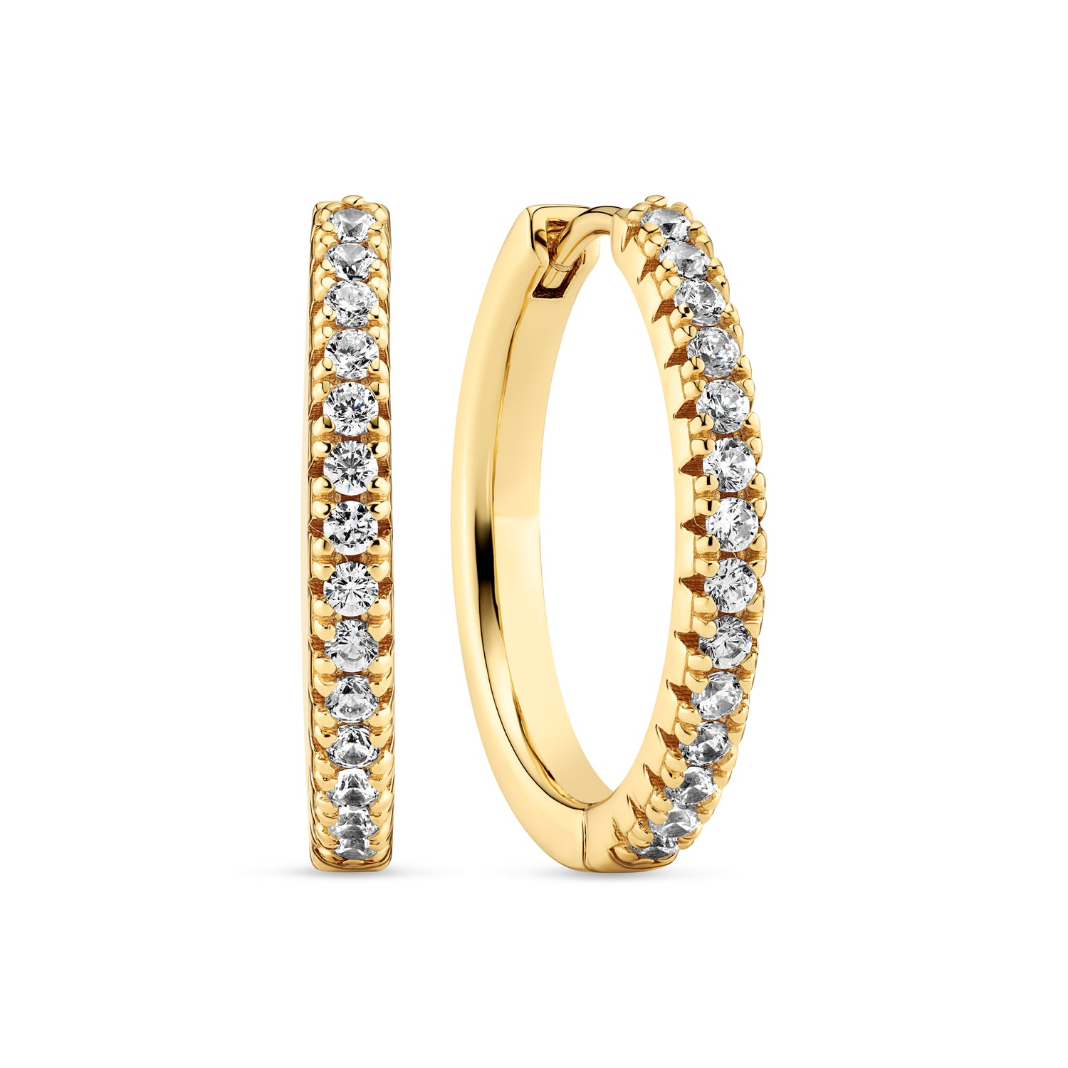 18K gold plated | White | Grande