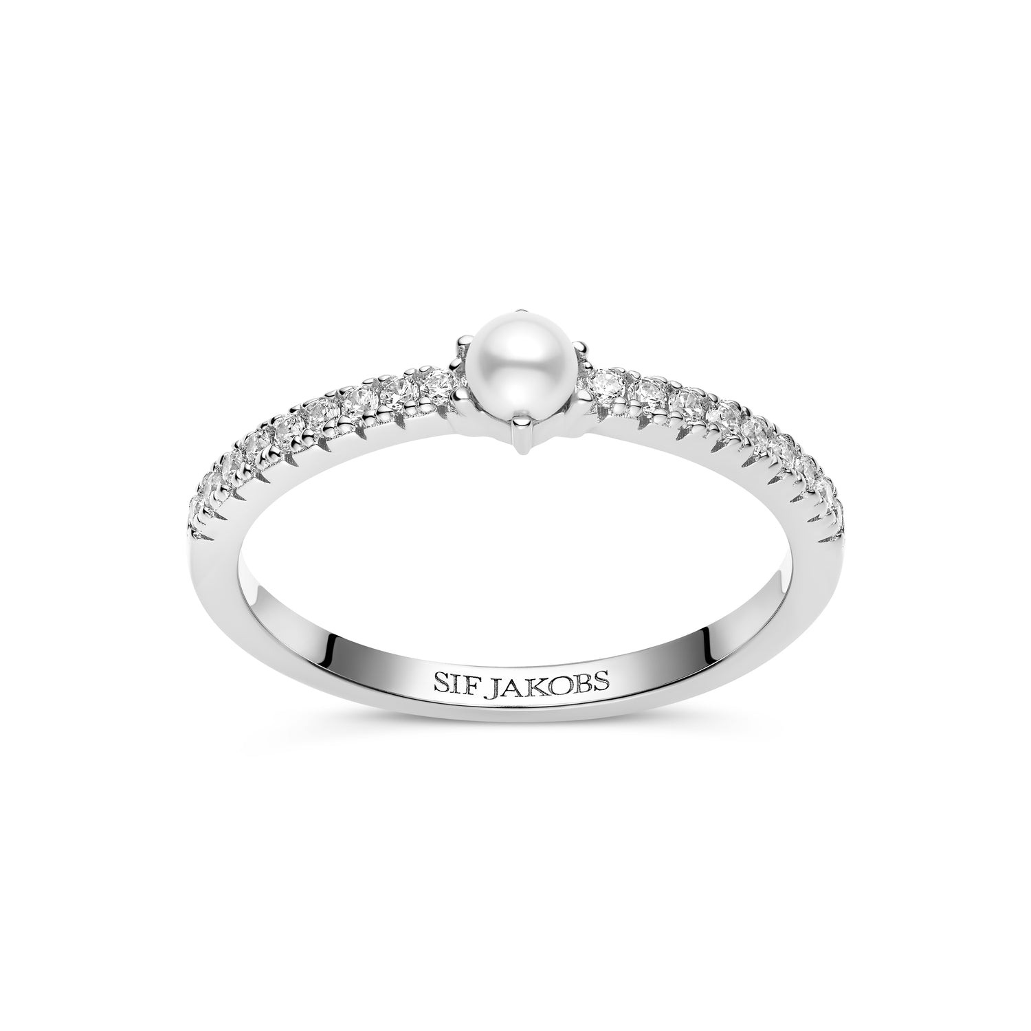 925 Sterling silver | White and Freshwater pearl | 60, 925 Sterling silver | White and Freshwater pearl | 52