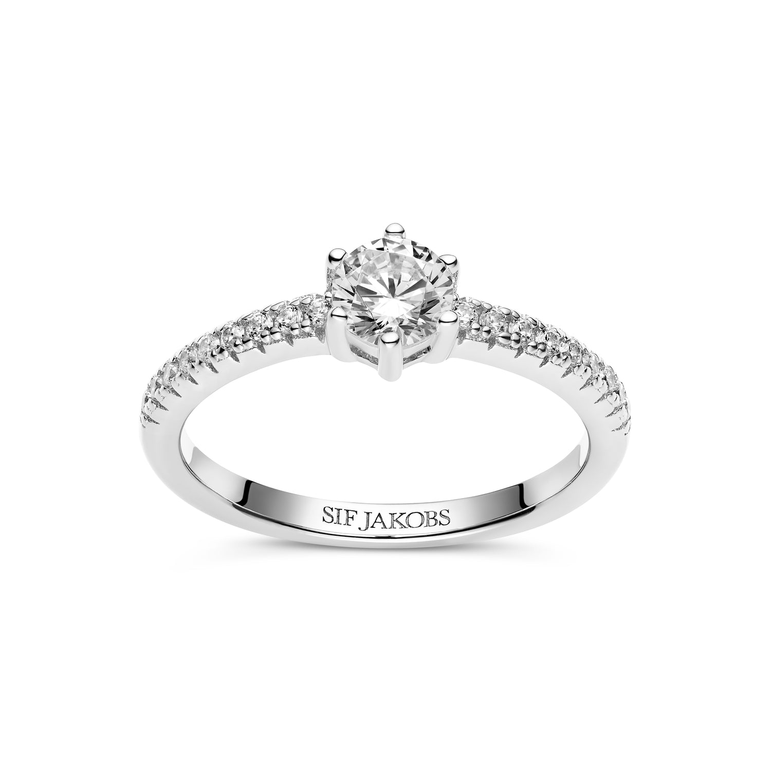 925 Sterling silver | White | 58, 925 Sterling silver | White | 56, 925 Sterling silver | White | 54, 925 Sterling silver | White | 52, 925 Sterling silver | White | 50