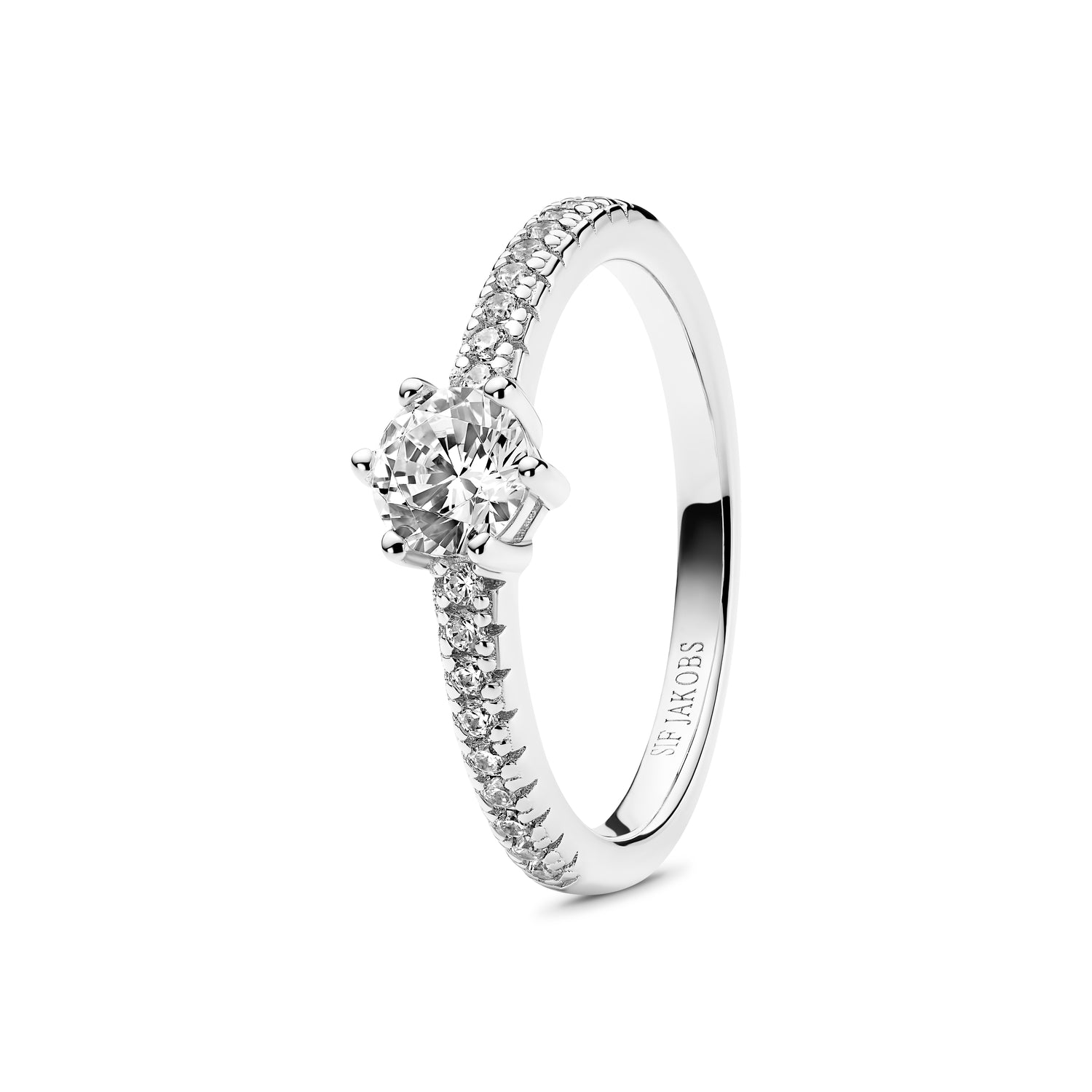 925 Sterling silver | White | 58, 925 Sterling silver | White | 56, 925 Sterling silver | White | 54, 925 Sterling silver | White | 52, 925 Sterling silver | White | 50