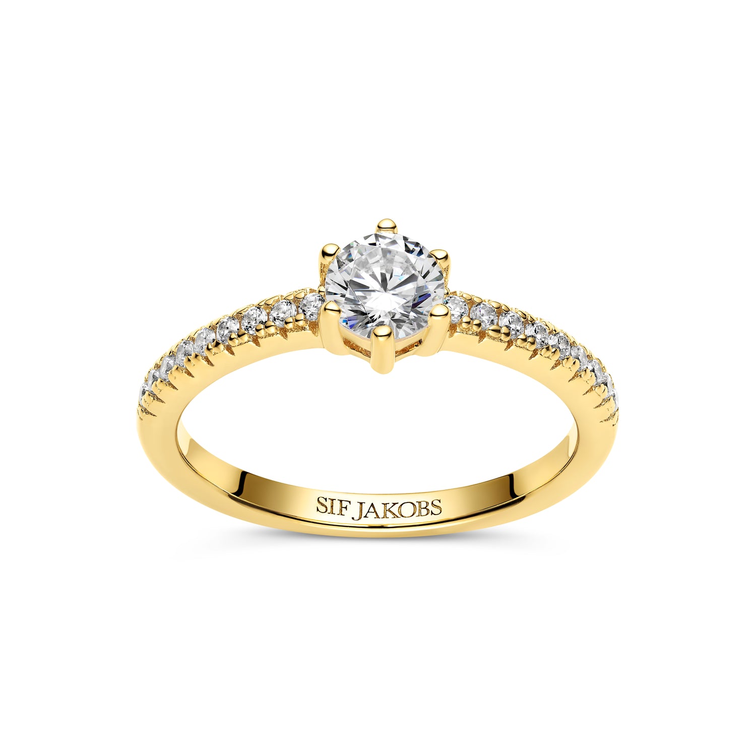 18K gold plated | White | 58, 18K gold plated | White | 56, 18K gold plated | White | 54, 18K gold plated | White | 52