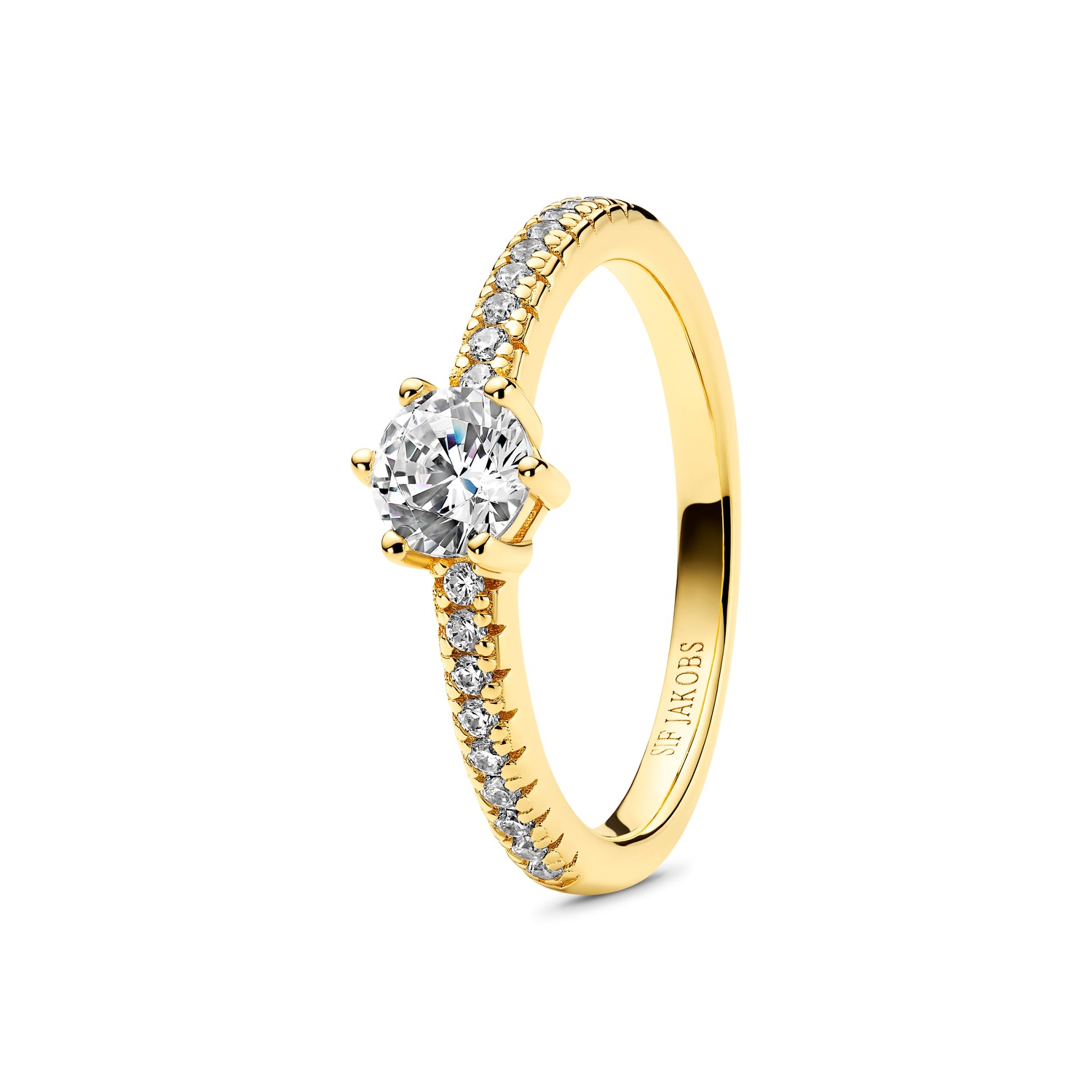 18K gold plated | White | 58, 18K gold plated | White | 56, 18K gold plated | White | 54, 18K gold plated | White | 52