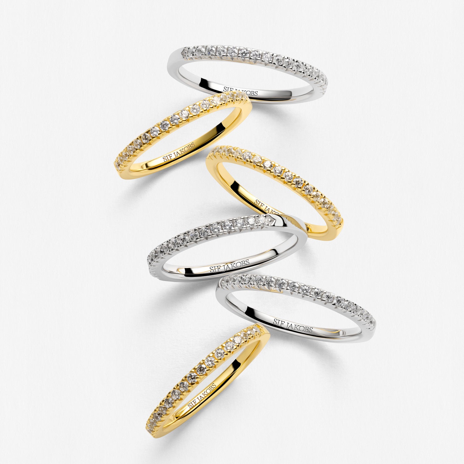 925 Sterling silver | White | 60, 925 Sterling silver | White | 58, 925 Sterling silver | White | 56, 925 Sterling silver | White | 54, 925 Sterling silver | White | 52, 925 Sterling silver | White | 50