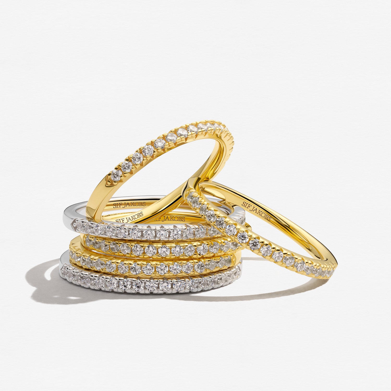 18K gold plated | White | 60, 18K gold plated | White | 58, 18K gold plated | White | 56, 18K gold plated | White | 54, 18K gold plated | White | 52, 18K gold plated | White | 50