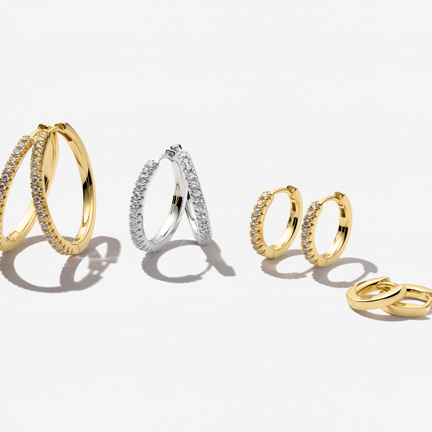 925 Sterling silver | White | Medio