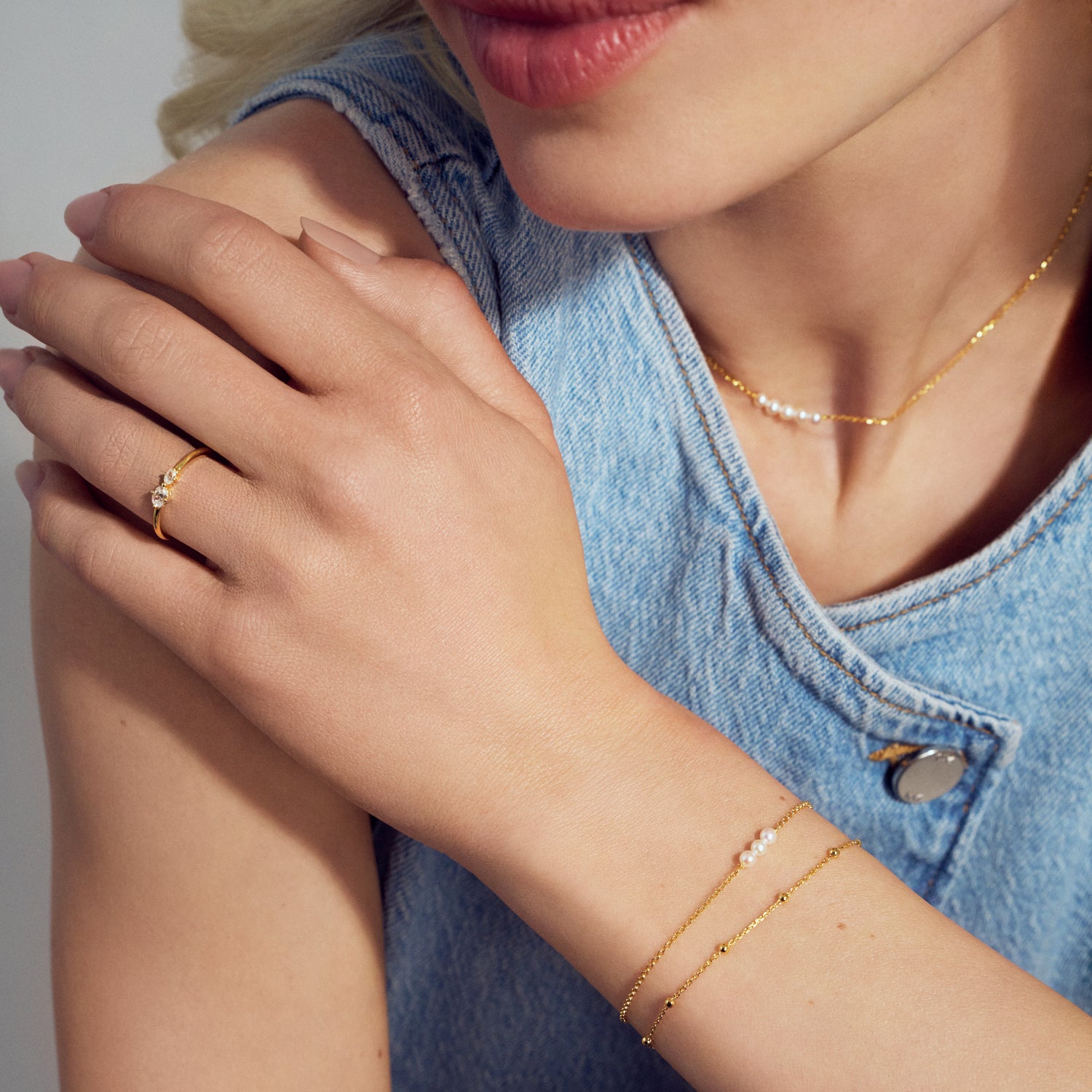 18K gold plated