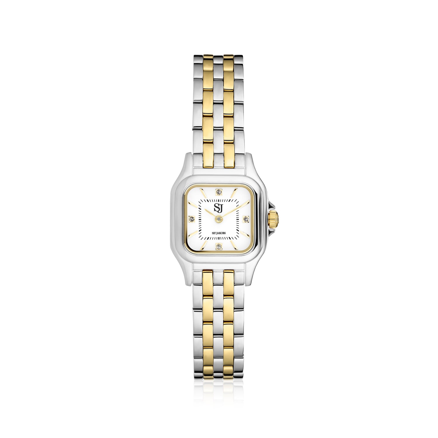 Stainless steel silver & gold